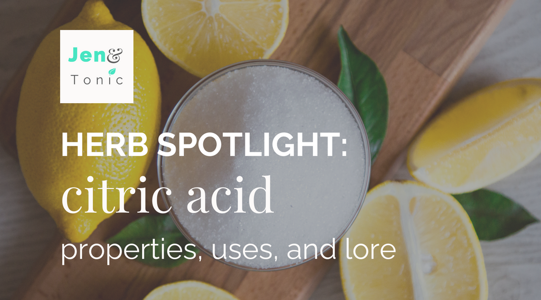 Herb spotlight: citric acid