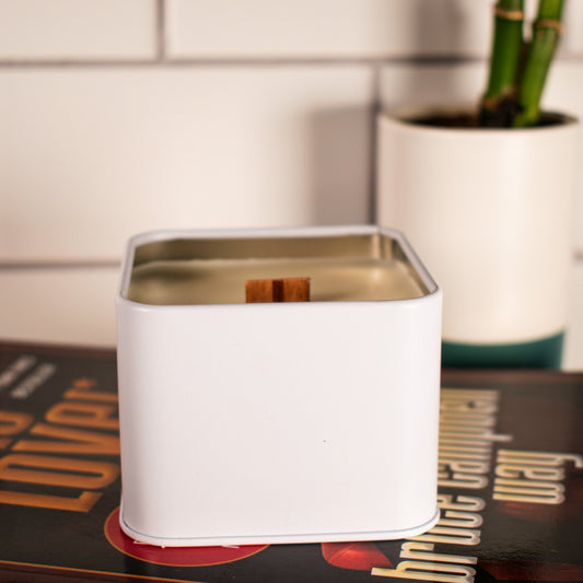 JD Vance's Couch soy wax wood wick candle