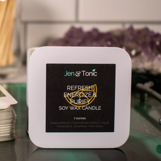 Refresh: Energize & Purify Scented Candle
