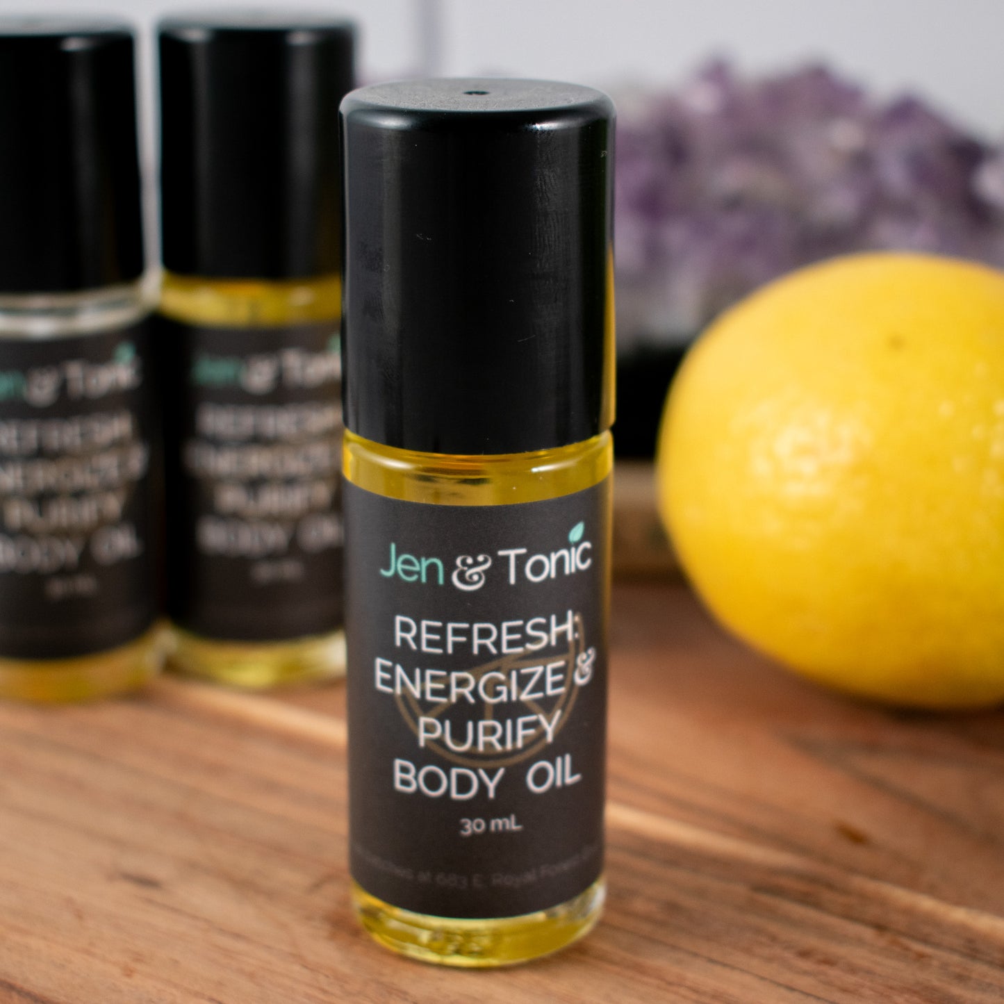 Refresh: Energize & Purify Body Oil Perfume