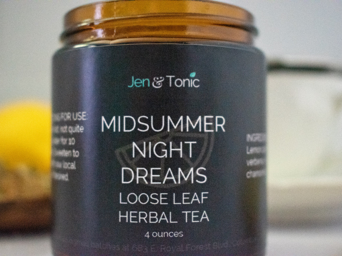 Midsummer Night Dreams Lemon Tea