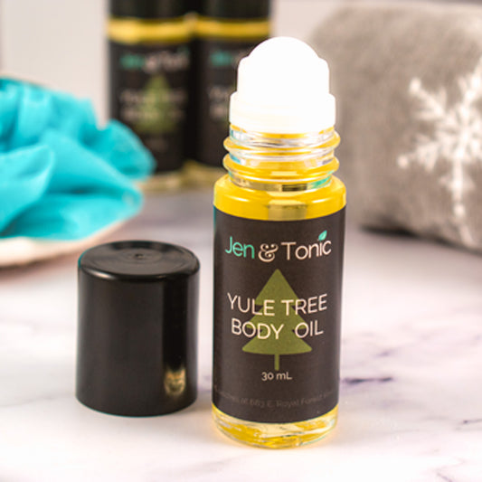 Yule body oil perfume
