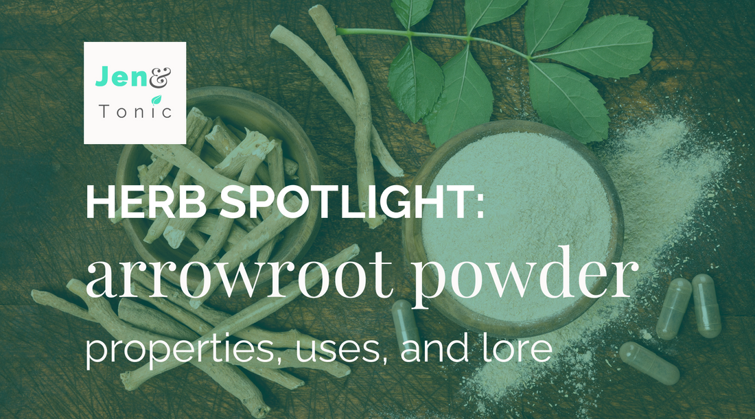 Herb spotlight: arrowroot properties, uses, and lore