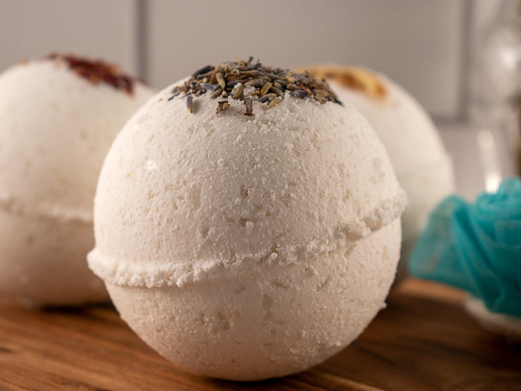 Natural bath bombs