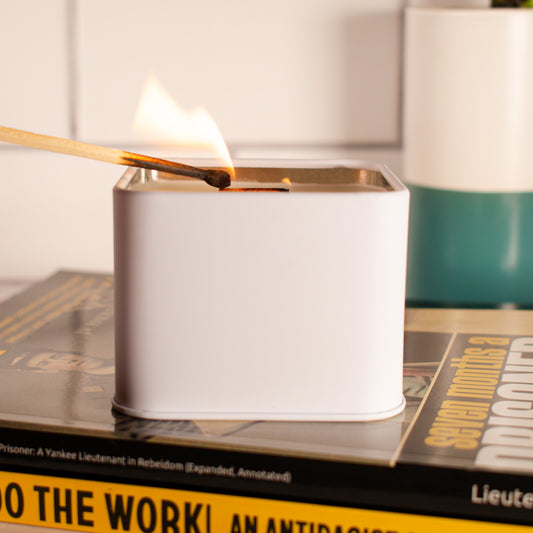 Abolish ICE soy wax wood wick candle