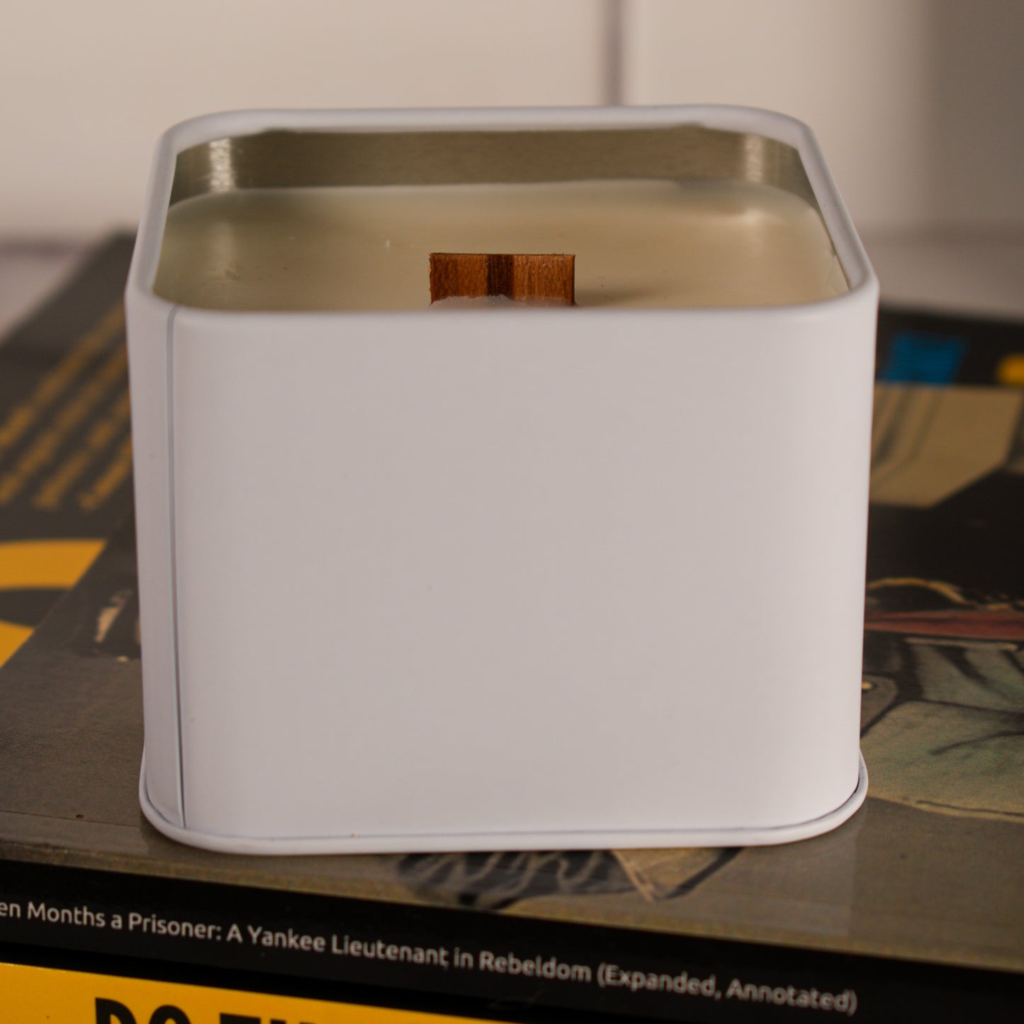 Abolish ICE soy wax wood wick candle