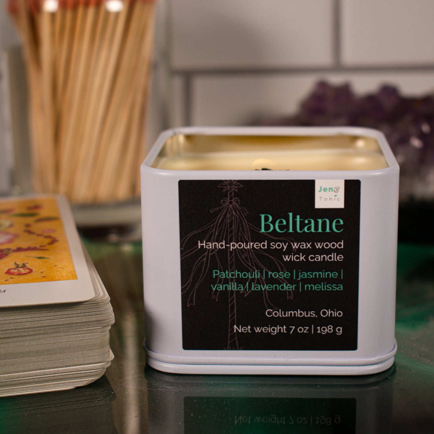 Beltane Scented Candle