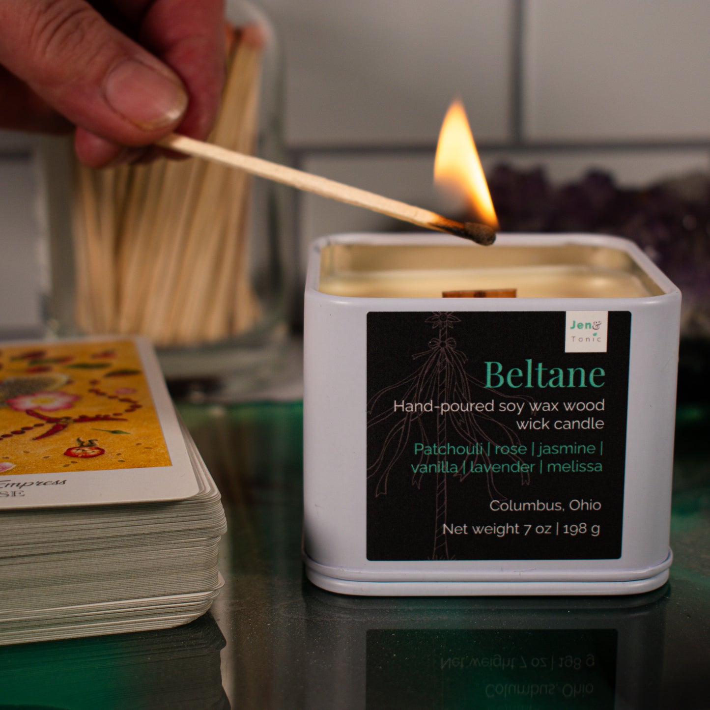 Beltane Scented Candle