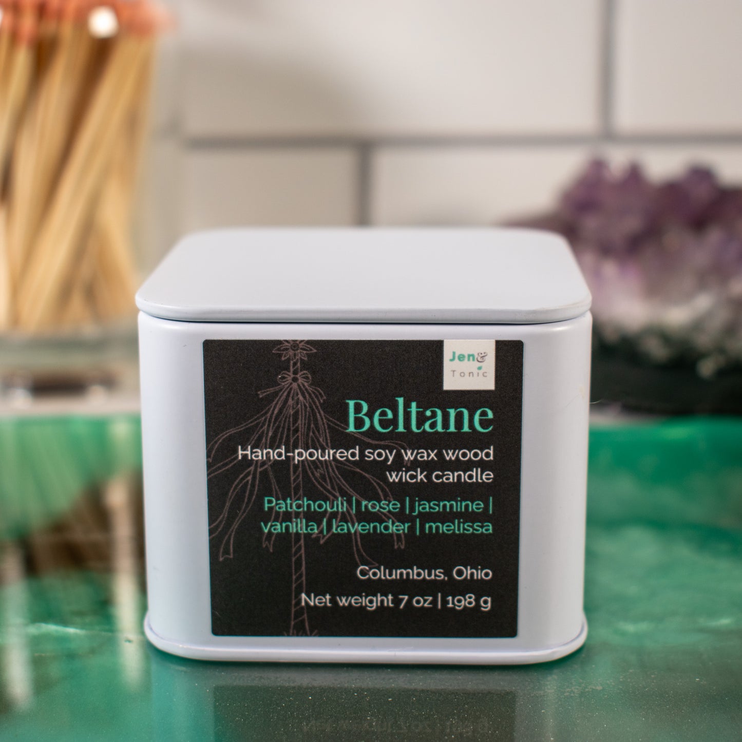 Beltane Scented Candle