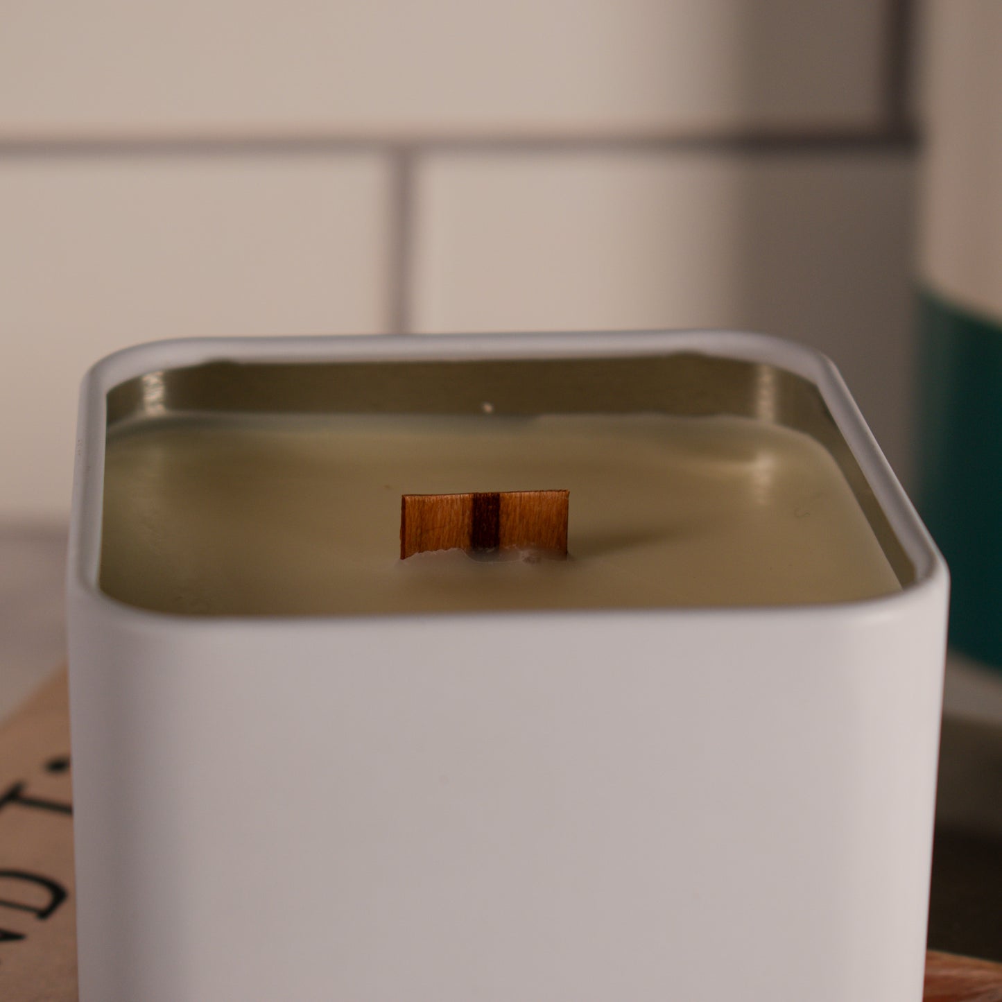 Childless Cat Lady soy wax wood wick candle