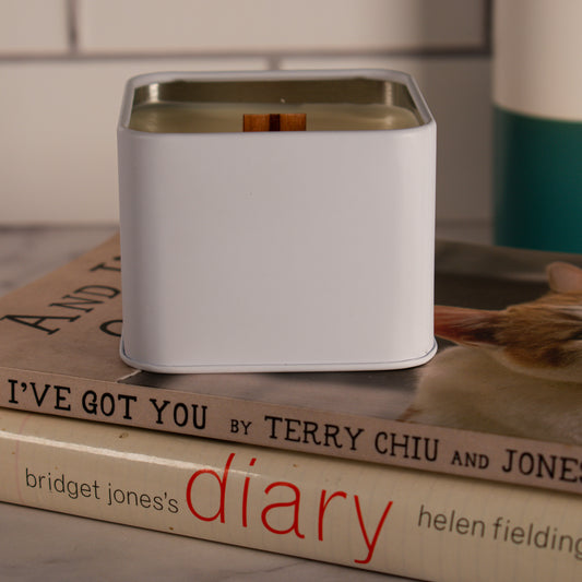 Childless Cat Lady soy wax wood wick candle