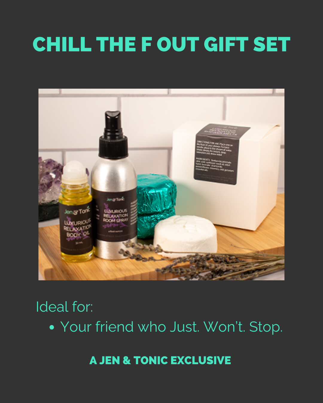 Chill The F Out gift set