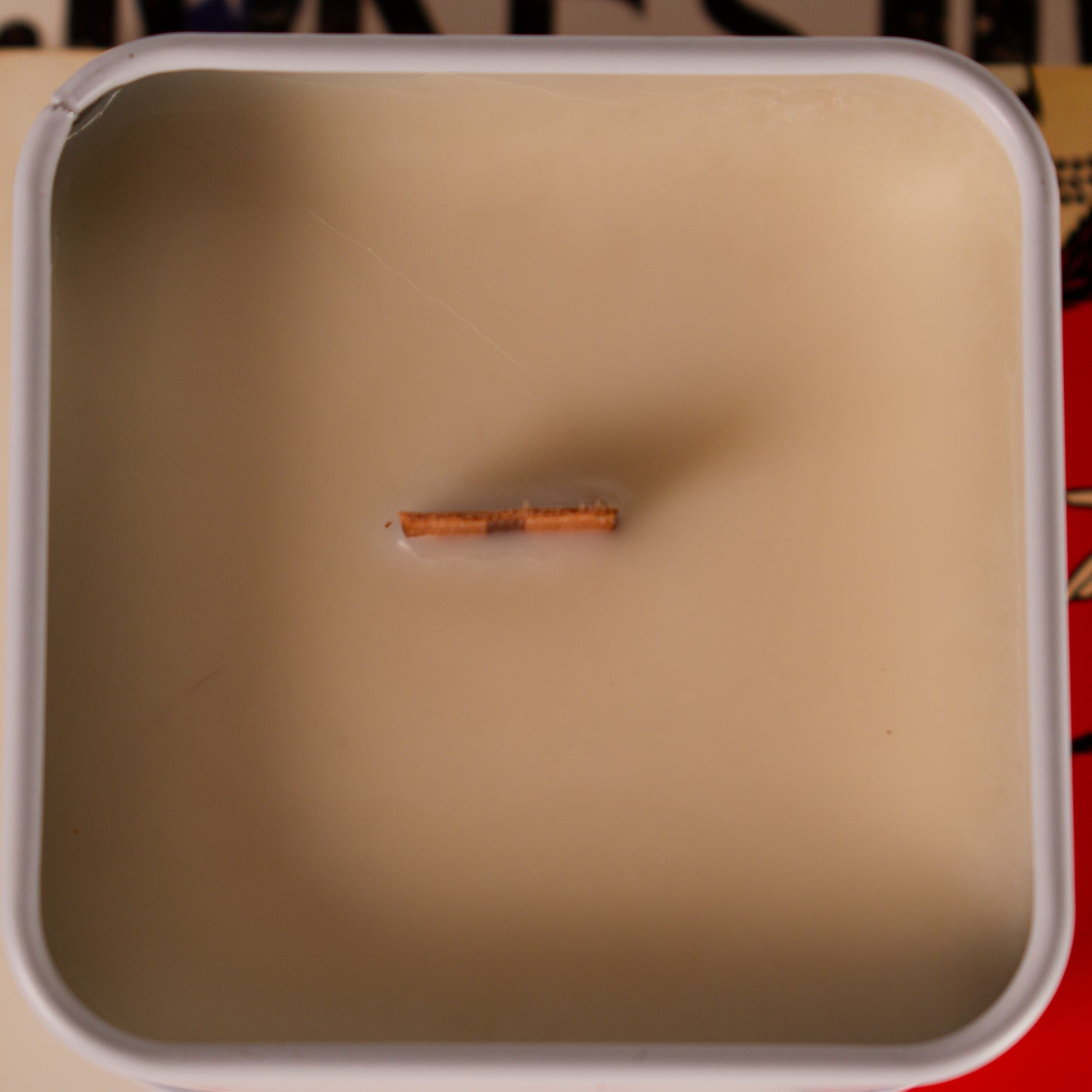 Grief Pants soy wax wood wick candle