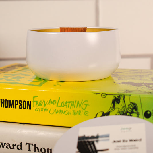 Just So Weird soy wax wood wick candle