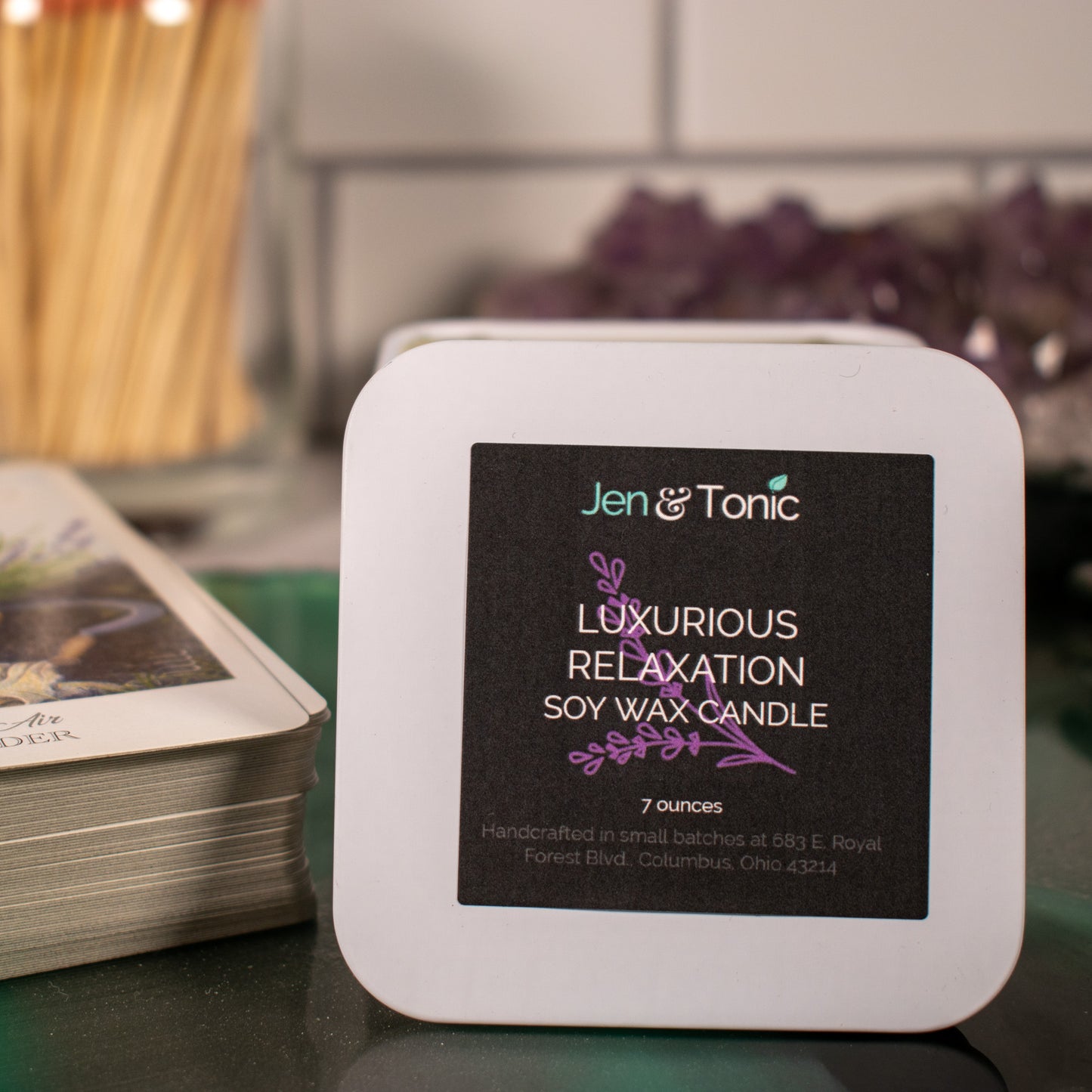 Luxurious Relaxation Scented Candle