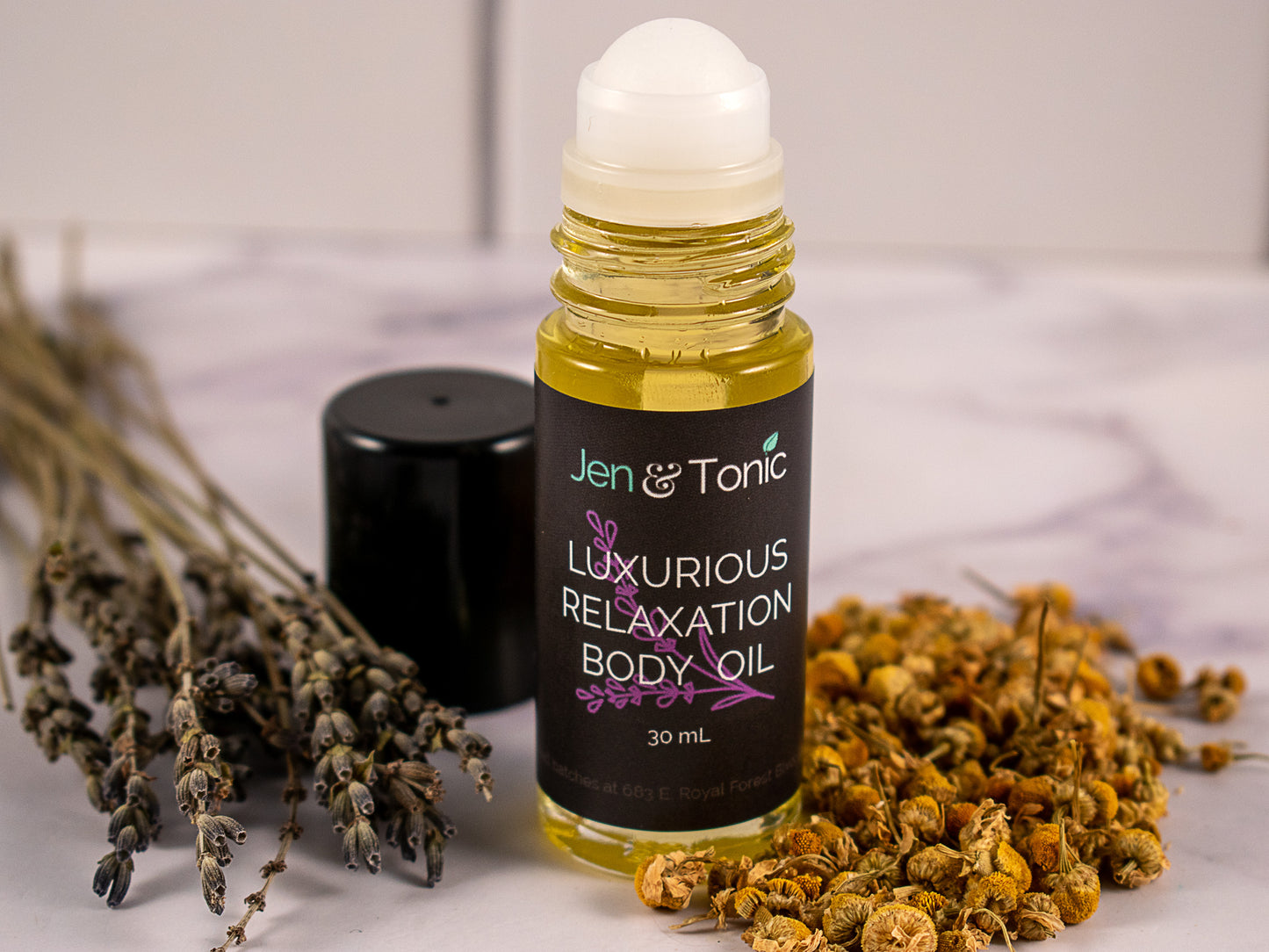 Luxurious Relaxation Lavender Body Oil