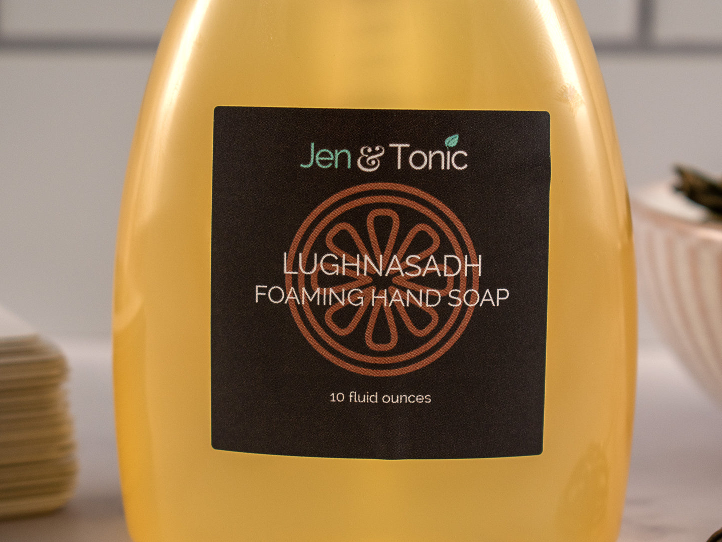 Lughnasadh grapefruit foaming soap