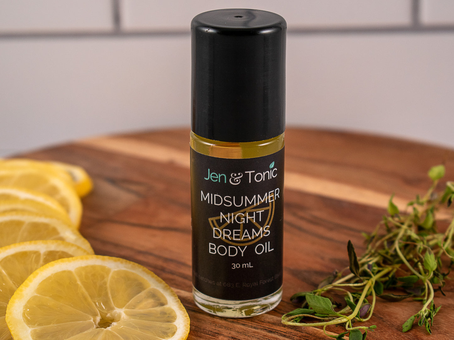 Midsummer Night Dreams Lemon Body Oil