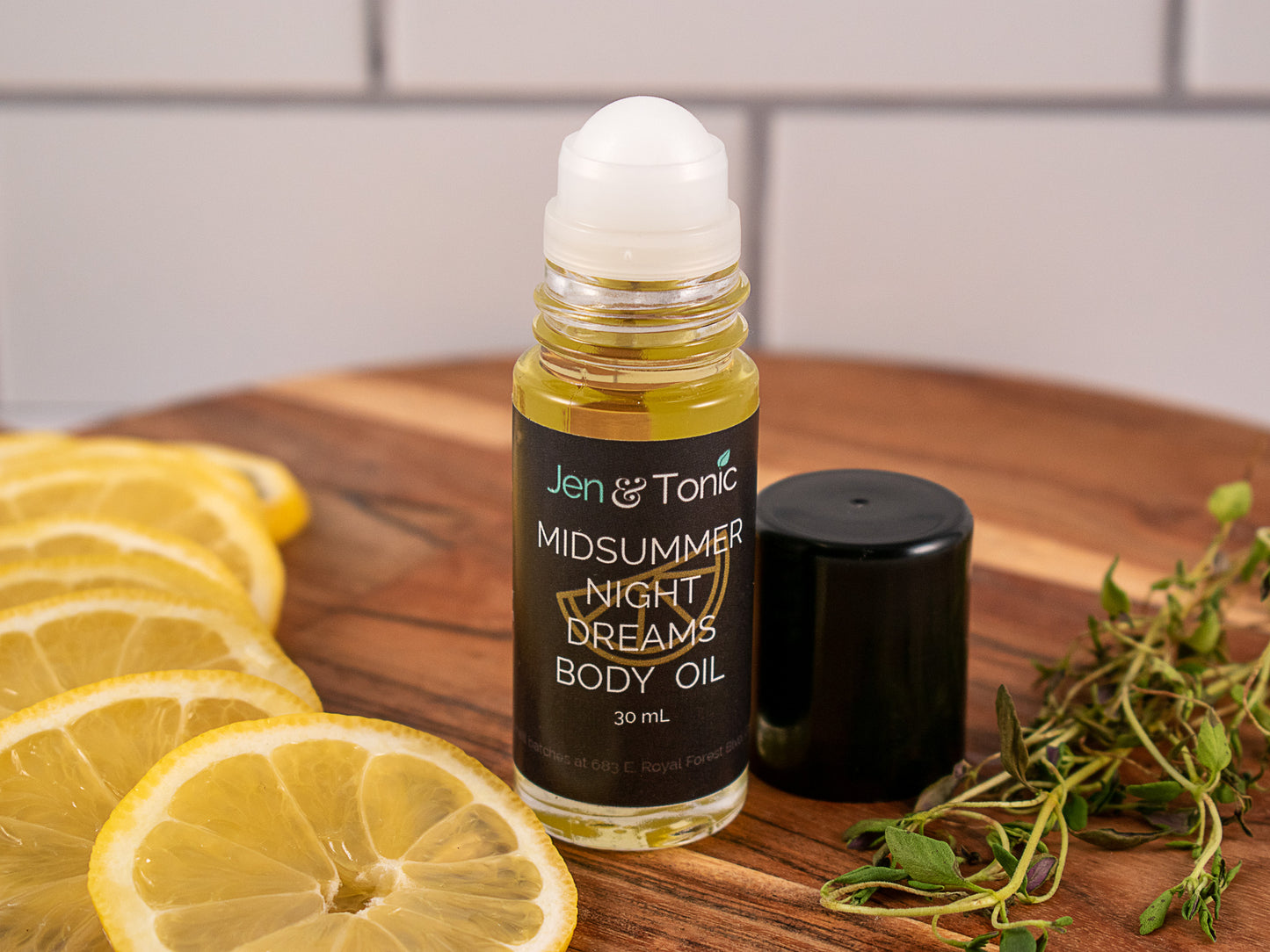 Midsummer Night Dreams Lemon Body Oil