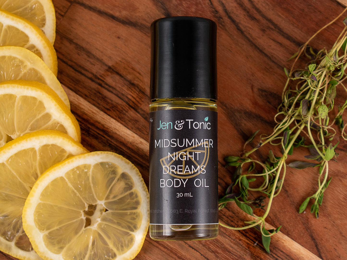 Midsummer Night Dreams Lemon Body Oil