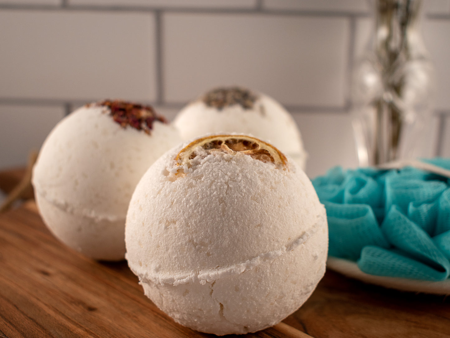 Refresh: Energize & Purify Lemon Bath Bomb