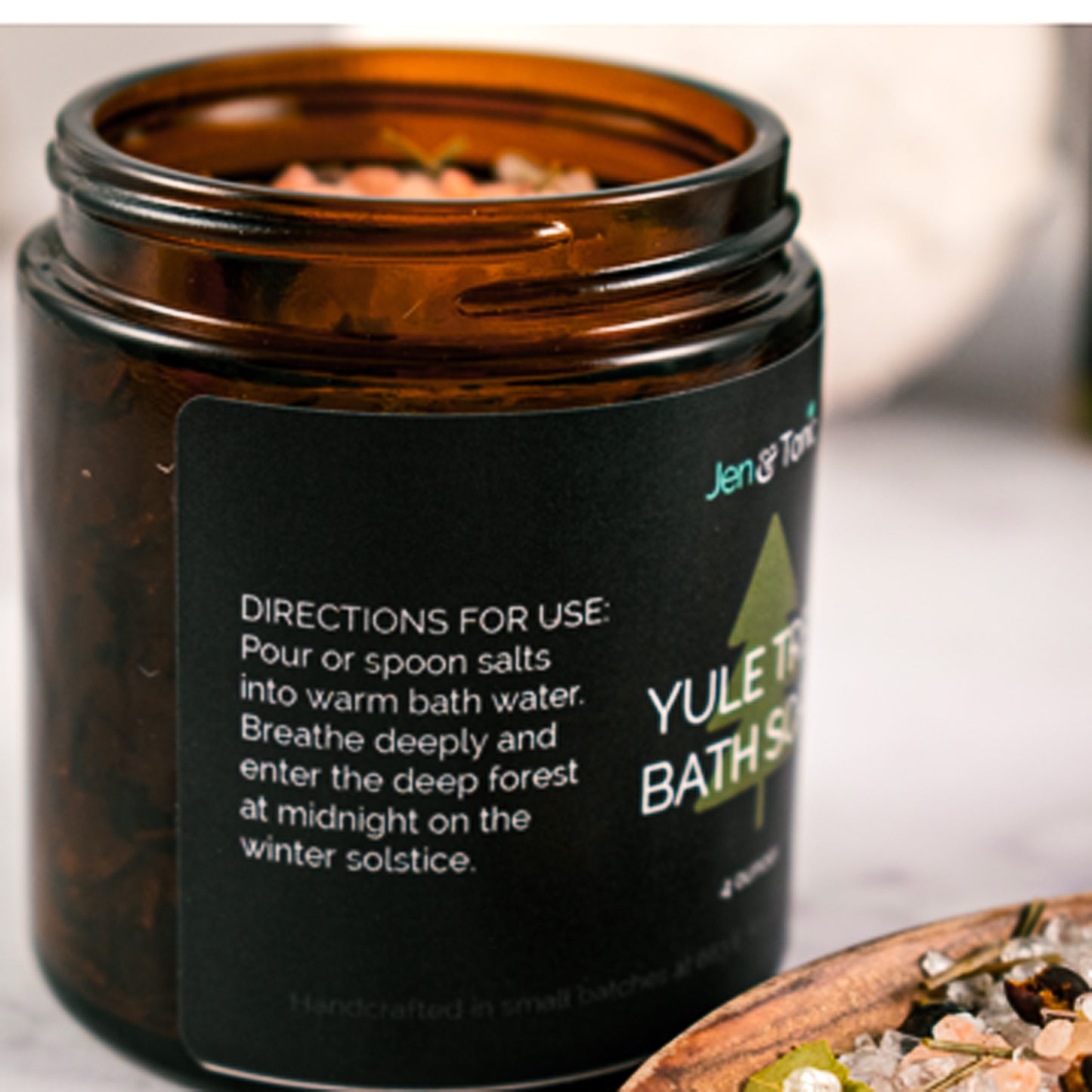 Yule Tree organic bath salt